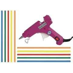 Bandook 20W Purple Glue Gun with 10 Pcs Fluorescent Glue Sticks
