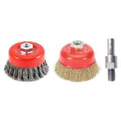 CUP BRUSH 75MM x M10 (TWISTED) HEAVY DUTY - Aurous Hardware Online