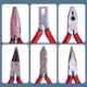 Visko 257 6 Pieces 4.5 Inch Miniature Plier Set