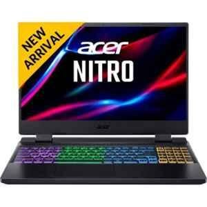 Acer AN515-58-74GG Nitro 5 Obsidian Black Gaming Laptop with Intel Core i7 12th Gen 12650H 16GB/512GB SSD/Windows 11 Home & 15.6 inch Display, NH.QLZSI.001