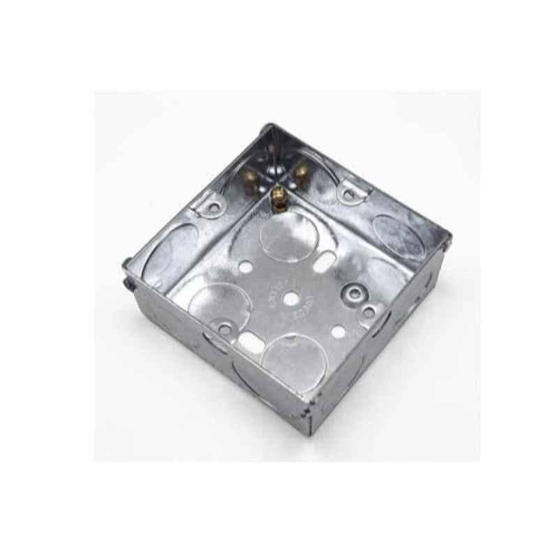 Reliable Electrical 3x3 inch GI Flush Mount Back Box (Pack of 5)