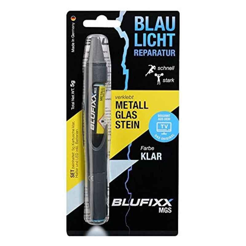 Blufixx Strong Surface Repair Kit For Metal, Glass And Stone With Led Light Clear 5G