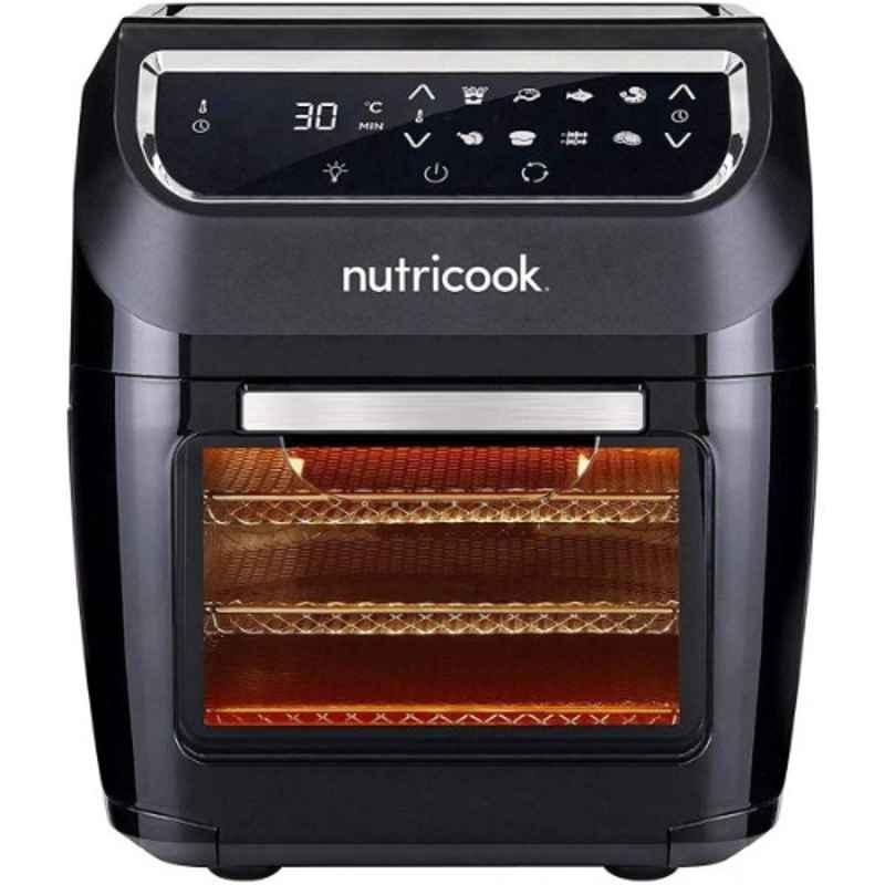 Nutricook 1800W 12L Black Air Fryer Oven, NC-AFO12