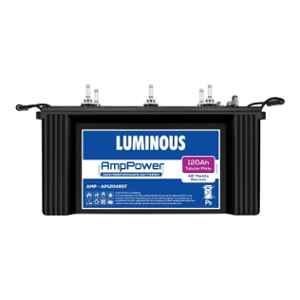 Luminous AmpPower AP12048ST 120Ah Tubular Plate Inverter Battery with 48 Months Warranty for Home, Office & Shops