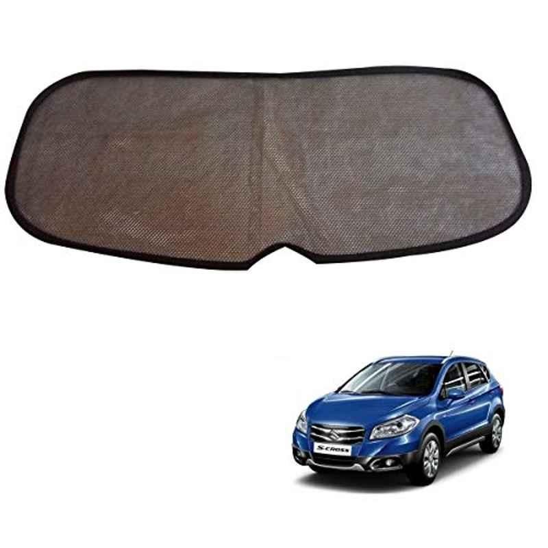 Kozdiko Mesh Black Rear Window Sunshade Car Diggy Curtain for Maruti Suzuki S-Cross