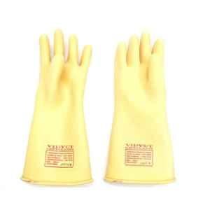 Vidyut 11KVA Latex Electrical Safety Gloves, Length: 380 mm