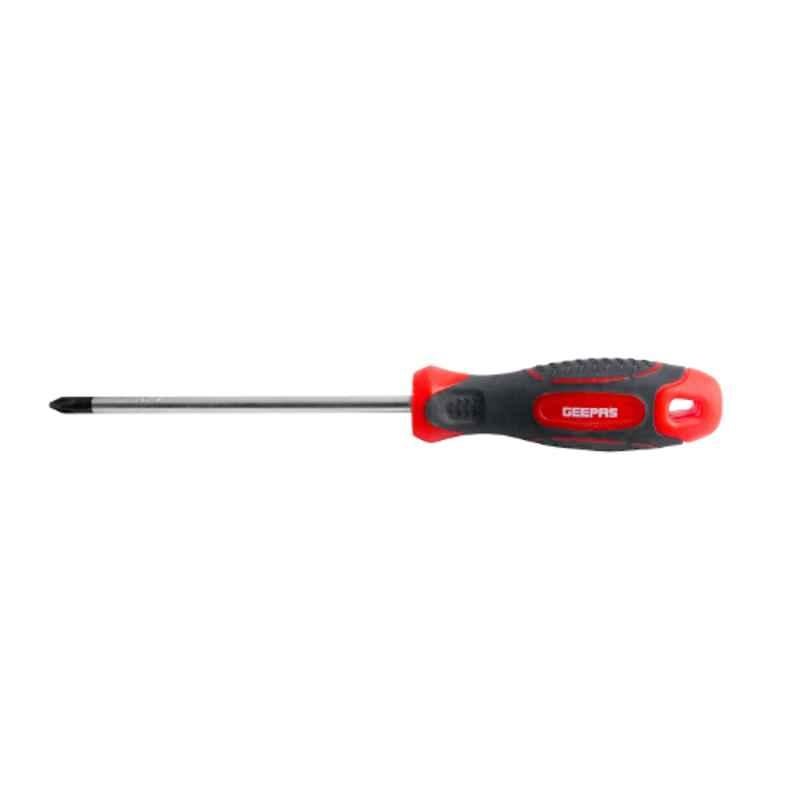 Geepas 125mm CrV Red & Black Phillips Screwdriver, GT59102
