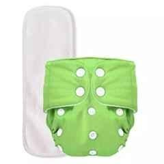 Fastgear Cotton Reusable Baby Diaper with Insert Pad, FG580, Size: Small