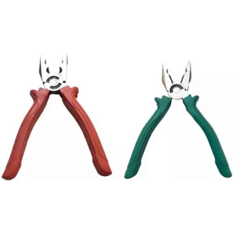 Sky Blue 2 Pcs 7.8 inch Lineman Plier Combo, SBE_PLIER_COMBO_MOD_00927