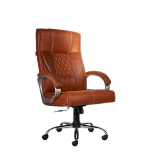 CELLBELL Vega Leatherette High Back Light Brown Ergonomic Chair