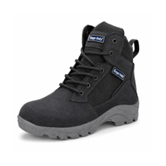 Eego Italy TROOP2 Aerolite 7.0 Genuine Leather Steel Toe Grey Military & Tactical Boots, Size: 7