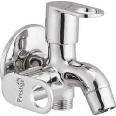 Prestige Prime Brass Chrome Finish 2 Way Bib Cock