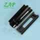ZAP 500ml Black Plastic Wall Mount Liquid Soap Dispenser (Pack of 2)