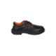 Nova Safe Safari Labour PVC Black & Orange Steel Toe Safety Shoes, Size: 8