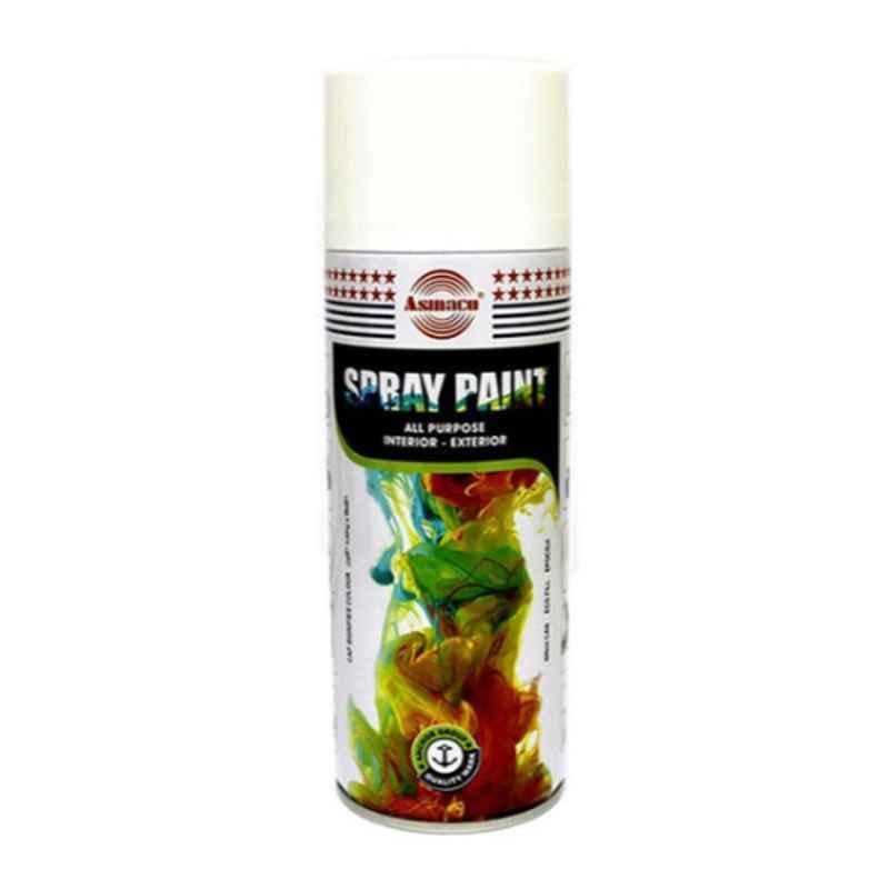 Asmaco 400ml White Quick Drying Interior & Exterior Spray Paint