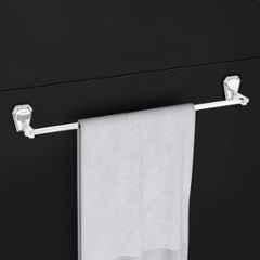 Plantex Towel Rod for Bathroom/304 Grade Stainless Steel Towel Bar/Towel Stand/24 inch Towel Hanger/Bathroom Accessories PM-2402, Chrome