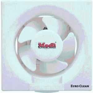 Modi Euro Clean 8 inch 37W 1400rpm Plastic White Exhaust Fan, Sweep: 203.2 mm