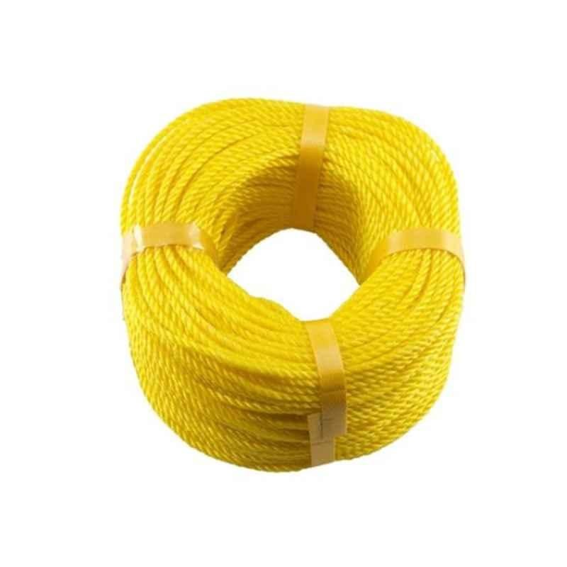 Mkats 100 Yard Yellow Nylon Rope, 276997AC