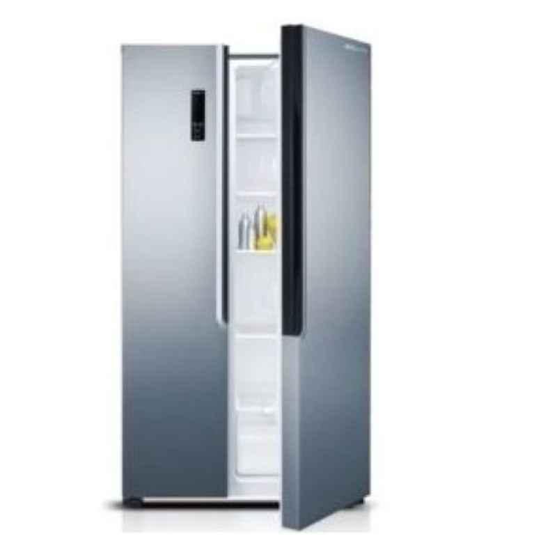 Super General SGR710SBSSS 600L 2 Star Silver Side By Side Refrigerator