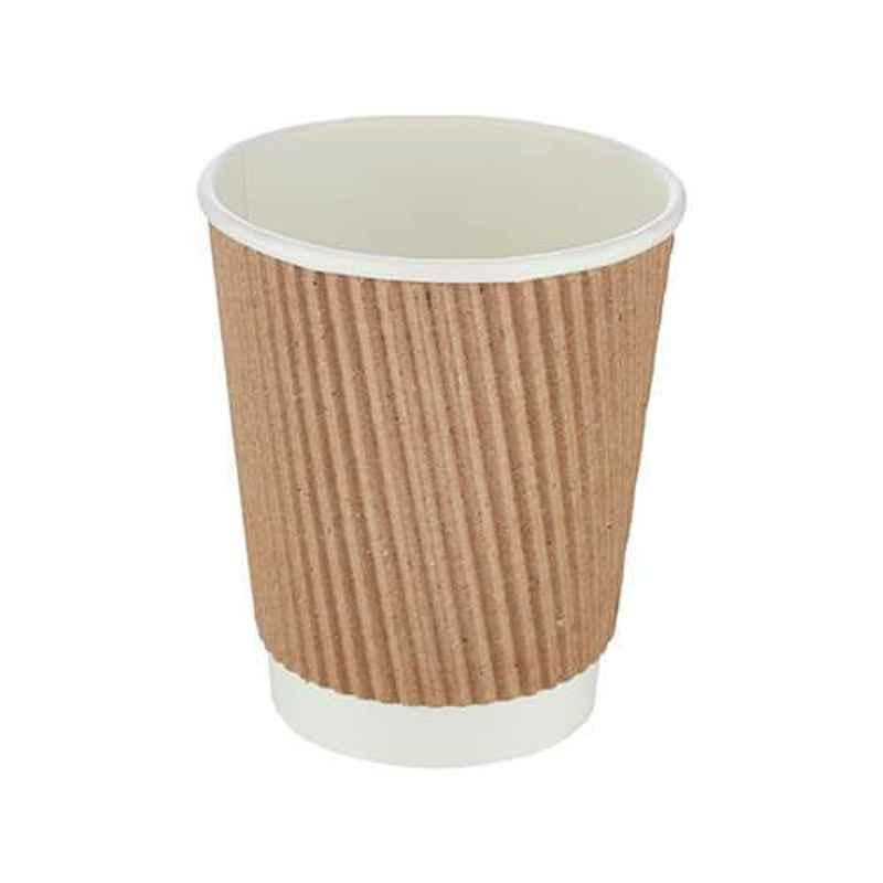 Hotpack 25Pcs 8Oz Ripple Cup (Pack of 20)