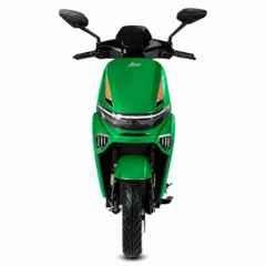 Amo Electric Bikes Brisk LI 25km/hr 60V Non RTO Green Electric Scooter with 60-70 km Per Charge Range