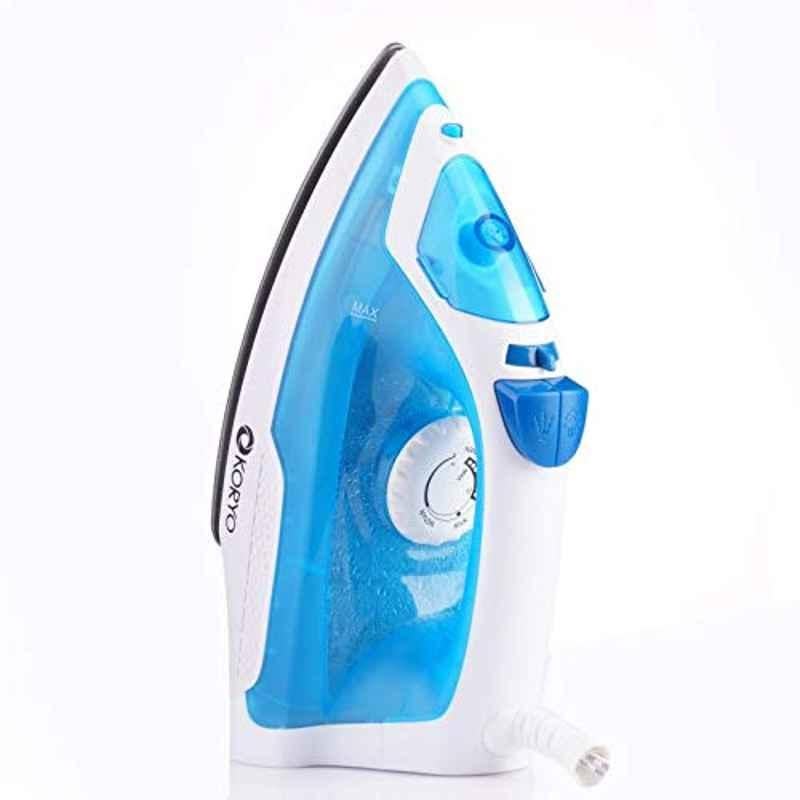 Koryo KSW413XB 1250W Blue Steam Iron with Vertical Steaming