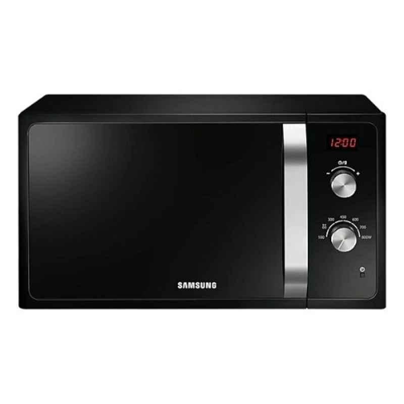 Samsung 800W 23L Black Solo Microwave Oven, MS23F300EEK-SG