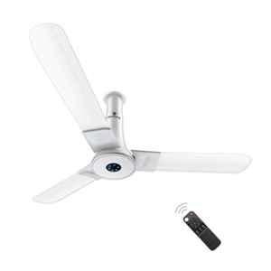 Atomberg Studio+ White BLDC 5 Star BEE Rating Ceiling Fan with Remote Control & LED Lights, Sweep: 1200 mm (Pack of 4)