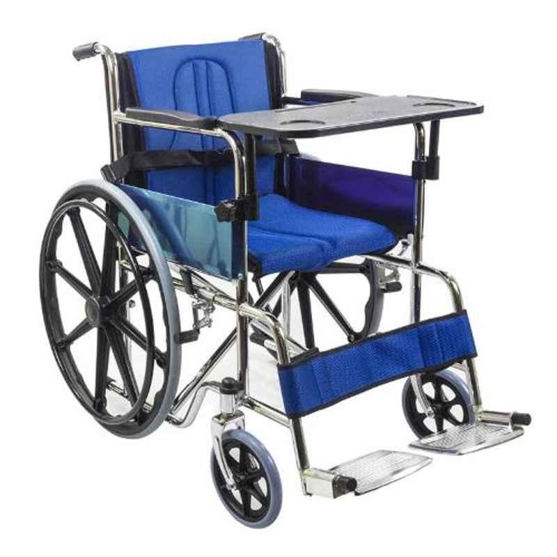 KosmoCare 18x35 inch Blue Dura Mag Wheelchair, RCR102B