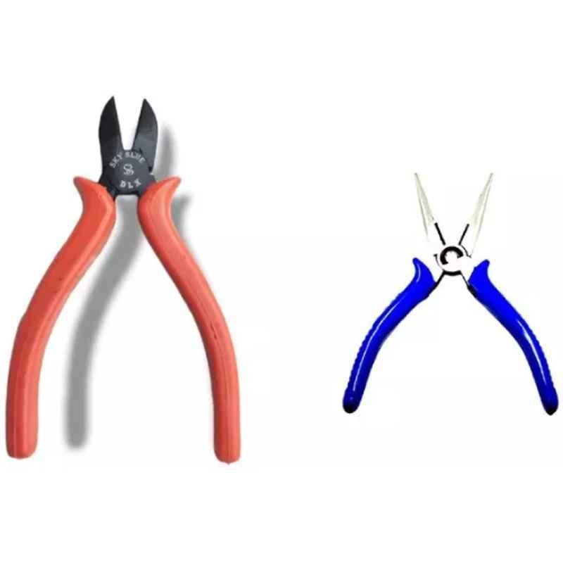 Sky Blue 2 Pcs 7.8 inch Groove Plier Combo, SBE_PLIER_COMBO_MOD_00844