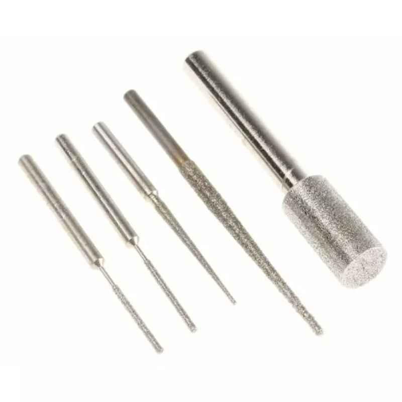 RS Pro 5 Pcs Grinding Bit Set for Use with Dremel Tools, 4452786