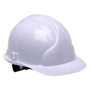 Shree Rang 6 Point White Chin Strap Safety Helmet, KH02
