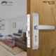 Godrej Stainless Steel Door Handle with Lock Set, 1CK