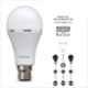 Halonix Prime 9W B22 Cool Day White Rechargeable Inverter LED Bulb, HLNX-INV-9WB22 (Pack of 3)