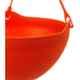 Gardens Need 4 Pcs 20x20x22cm 100% Virgin Plastic Bell Pot Red Hanging Planter