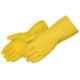 Surf Latex Rubber 621U-38 Hand Gloves, Yellow (Pack of 10)