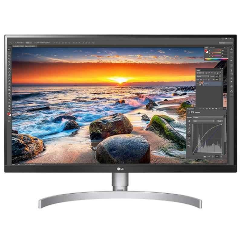 LG UltraFine 27UL850 27 inch 4K UHD 3 Side Borderless IPS White LED Monitor