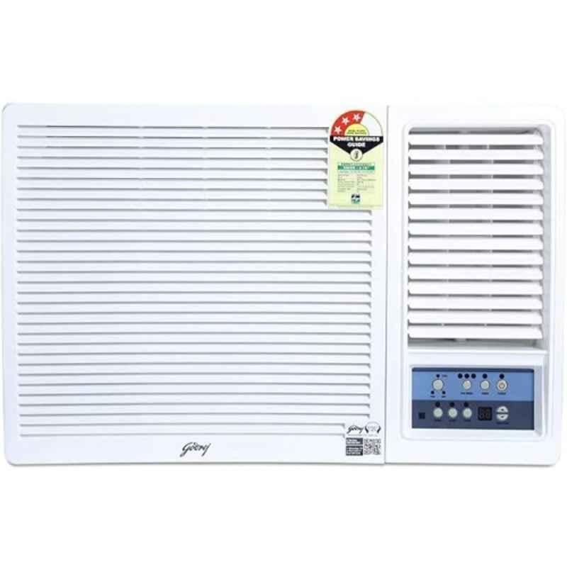 Godrej 1.5 Ton 3 Star White Window AC with Copper Condenser, WFC-18F2TH-WA