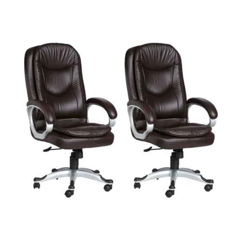 Sunview Grace High Back Black Executive Office Chair (Pack of 2)