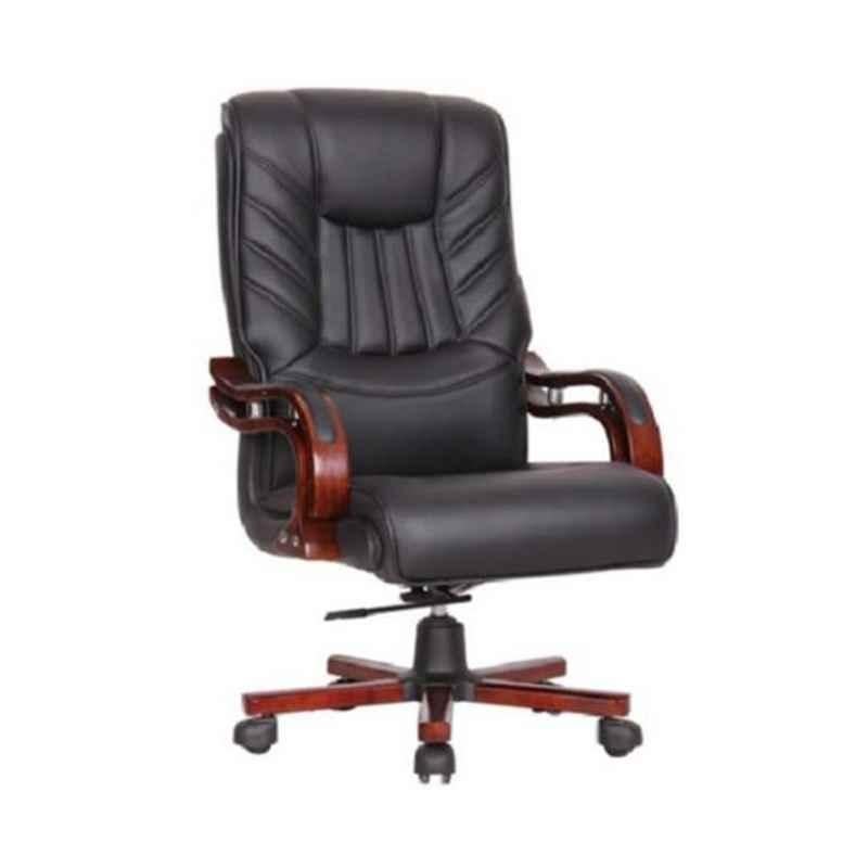 AE 100x48x68cm Leather Black Executive Class Office Chair, AE 9914