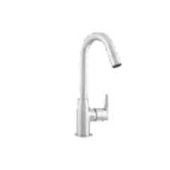 Parryware 15mm Uno Quarter Single Lever Swan Neck Pillar Tap, T5003A1