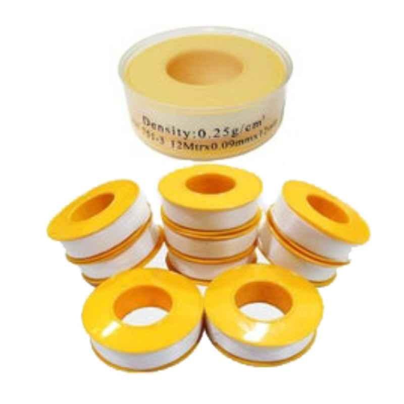 Robustline 12m Thread Sealing Teflon Tape (Pack of 10)