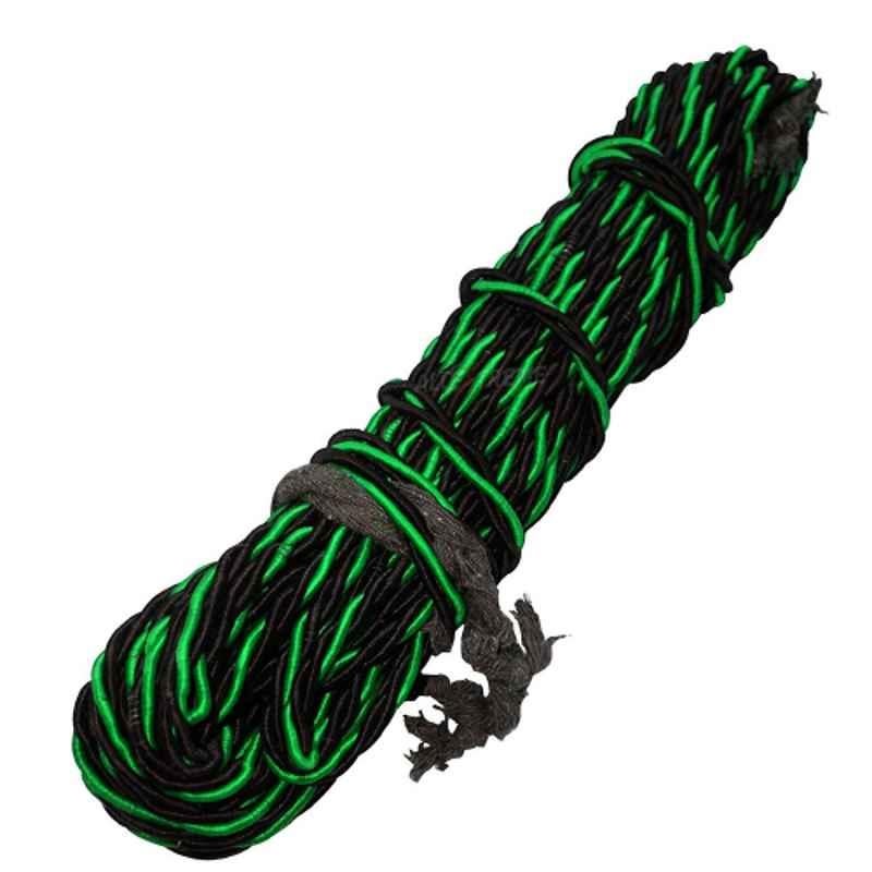 AllExtreme EX28LGB 28m Green & Black High Strength Leg Guard Synthetic Towing Securing Rope