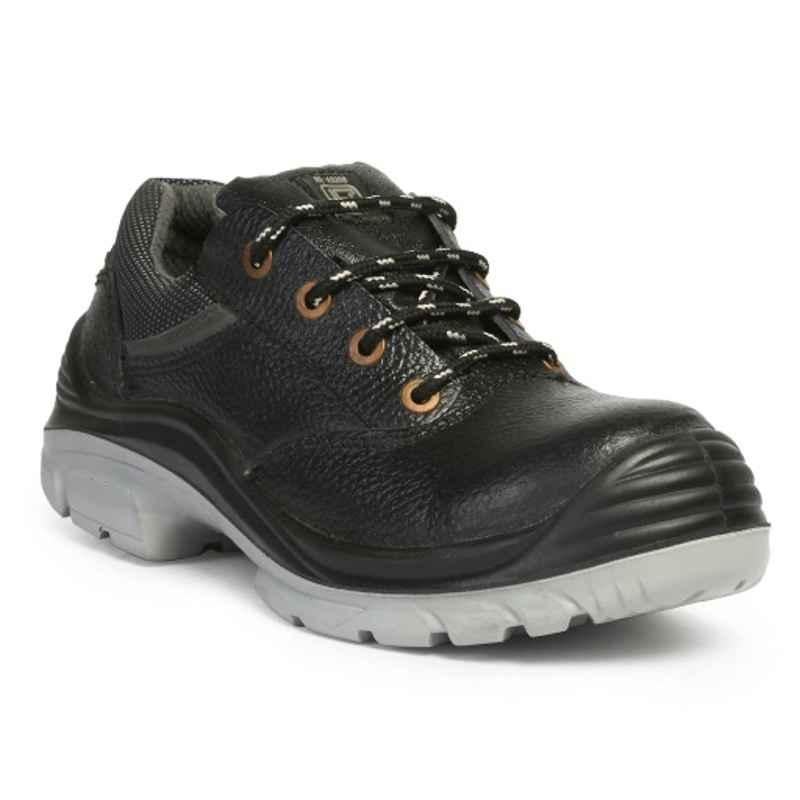 Hillson Nucleus Steel Toe Black Work Safety Shoes, Size: 10