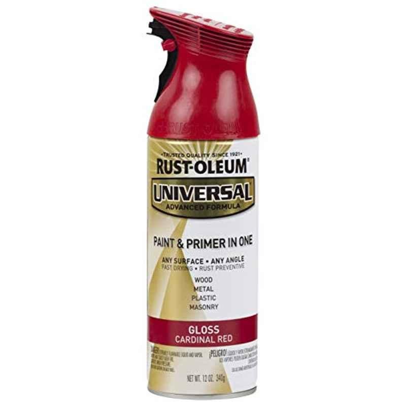 Rust-Oleum Universal 12oz Gloss Cardinal Red 245211 Enamel Spray Paint
