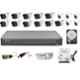 Hikvision 5MP 5 Pcs Dome & 11 Pcs Bullet Camera, 16 Channel DVR with Usewell Accessories