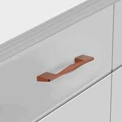 Plantex 160mm Zinc Rose Gold PVD Finish Pull Cabinet Handle for Home & Office, APS-PH-104-RG-160MM-PK2 (Pack of 2)