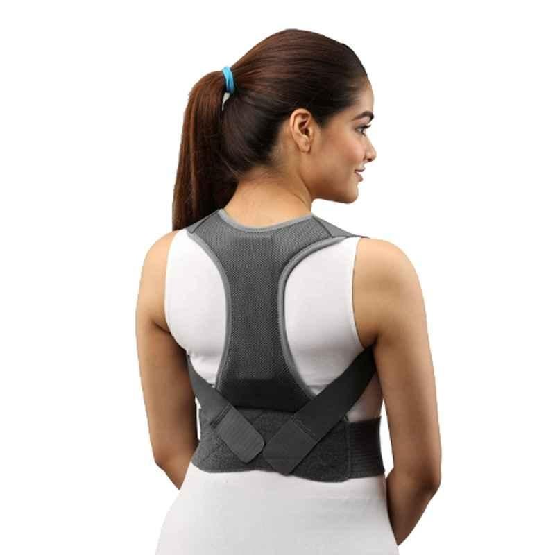 Buy Adore Fabric Abdomen & Spine Support Posture Corrector, Size: M, AD-110  Online At Price ₹889