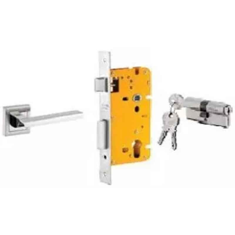 Dorset ML Series Piera 60mm Stainless Steel Patina Finish Door Handle Lock Set with Both Side Key Cylinder, ML PIE OR