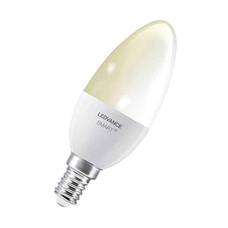 Ledvance 4.9W 2700K Smart LED Lamp, SMART BTB40D 5W/827 230VFR E14 4X1 LEDV